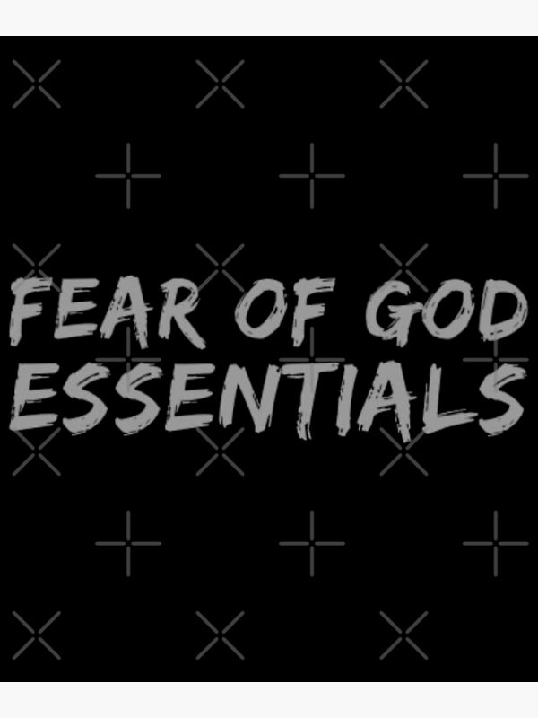 artwork Offical Fear Of God Essentials Merch