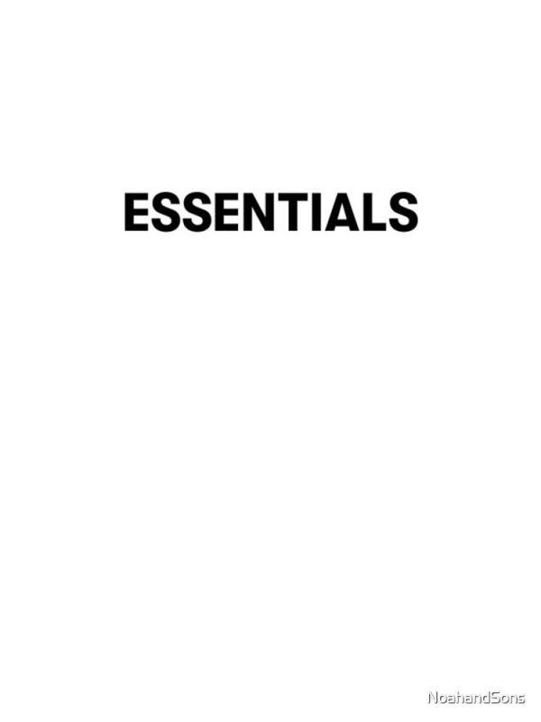 artwork Offical Fear Of God Essentials Merch