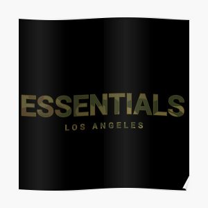 Camouflage Military Essentials Fear of God, Essential Fog, Essentials Los Angeles  Poster RB2202 product Offical Fear Of God Essentials Merch