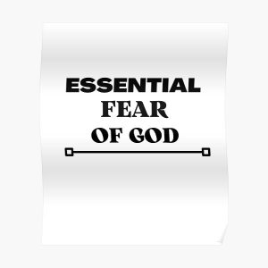 Copy of fear of god essentials Essential Poster RB2202 product Offical Fear Of God Essentials Merch