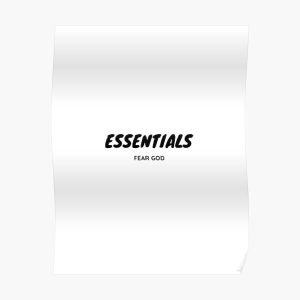 Fear of god essentials Poster RB2202 product Offical Fear Of God Essentials Merch