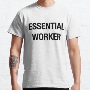 Essential Worker Fog Essentials Font Bold Letter Classic T-Shirt RB2202 product Offical Fear Of God Essentials Merch