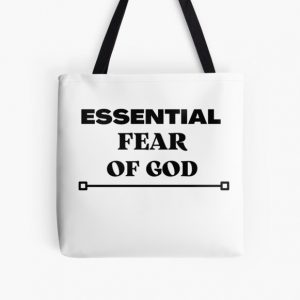 Bản sao của sự sợ hãi đối với những thứ cần thiết của thượng đế Essential All Over Print Tote Bag RB2202 Sản phẩm Offical Fear Of God Essentials Hàng hóa