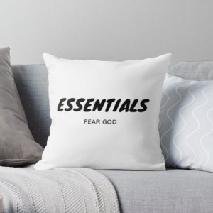 Fear of god essentials Throw Pillow RB2202 product Offical Fear Of God Essentials Merch